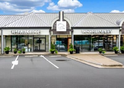 The front of the CVH building